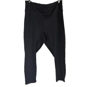 Fabletics Motion 365 Black High-Waisted Leggings Womens Size 1X Stretch Athletic